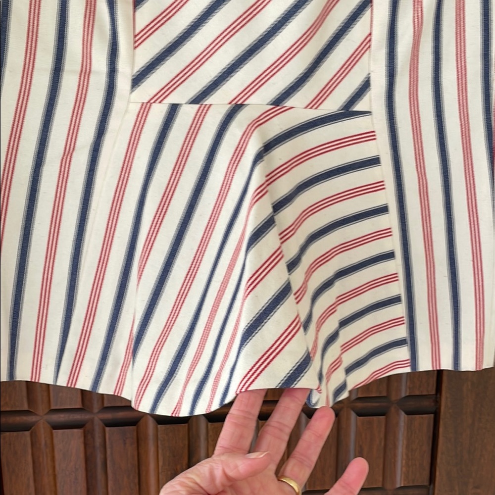 LAMB Red/White&Blue Skirt